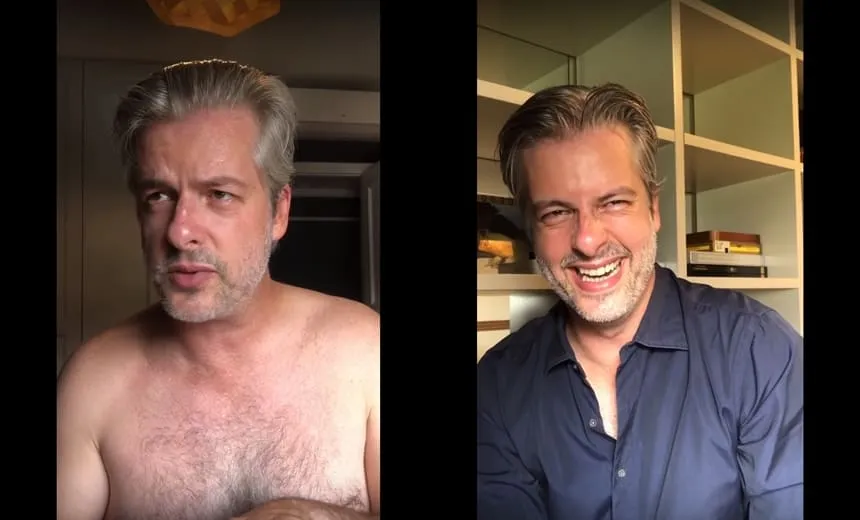 Victor Chaves ironiza denúncia de agressão à ex-mulher e brigas com o irmão Leo;assista