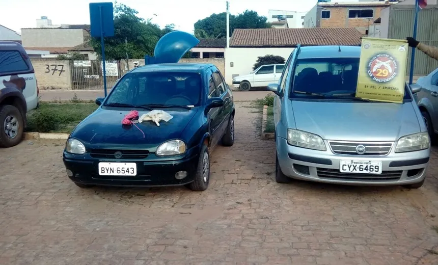 Polícia encontra carros com explosivos em estrada que liga Ipupiara e Barra do Mendes