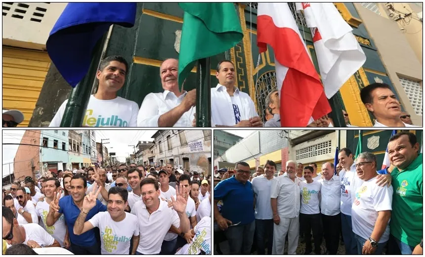 2 de Julho: políticos baianos abrem a festa e testam popularidade nas ruas da capital