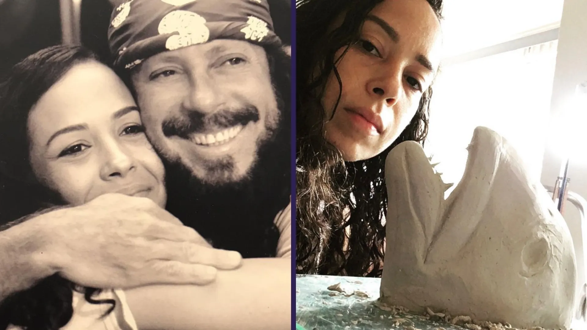 Escultora e neta de artista: saiba quem é Rebeca, filha mais velha de Bell