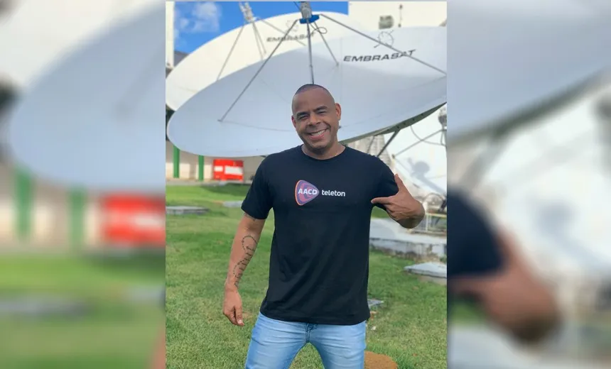 Com presença de Alex Lopes, TV Aratu participa de mais uma edição do Teleton 