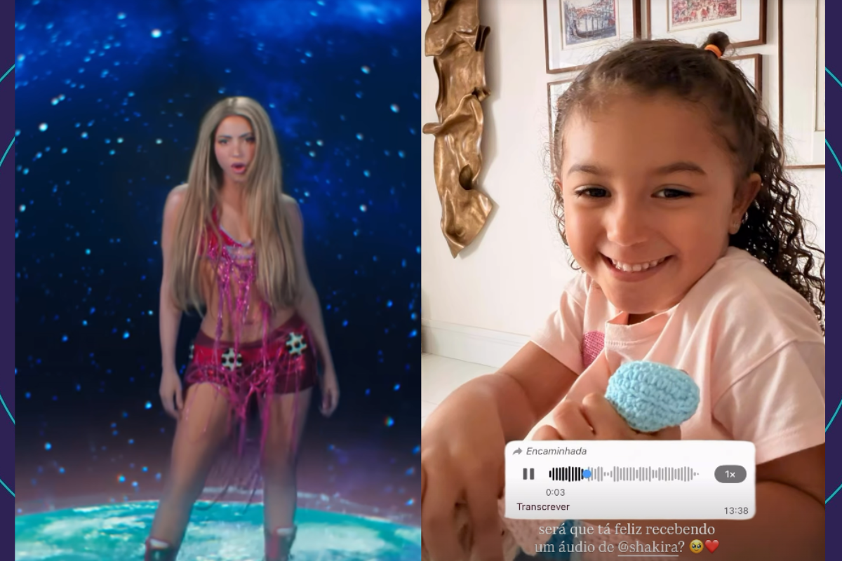 Filha De Lore Improta Recebe Elogios De Shakira Apos Dancar Dai Dai