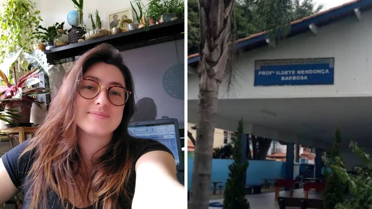 Alunos Da Emefi Prof.ª Ildete Mendonça Barbosa Colocaram Vidro Dentro Da Água Da Professora Michele Reprodução Redes Sociais