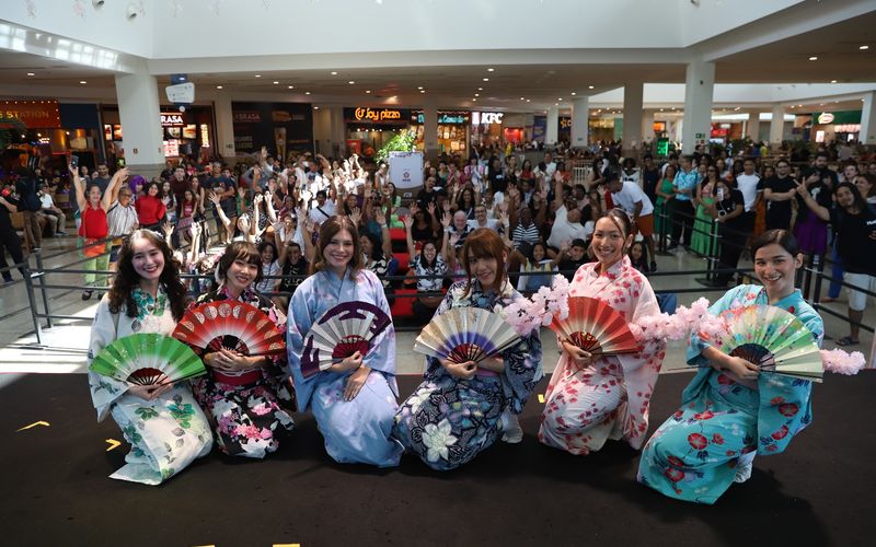 O Festival da Cultura Japonesa também costuma reunir fãs de games, mangás e cultura geek, criando um ambiente para conhecer pessoas com os mesmos interesses/Foto: Divulgação