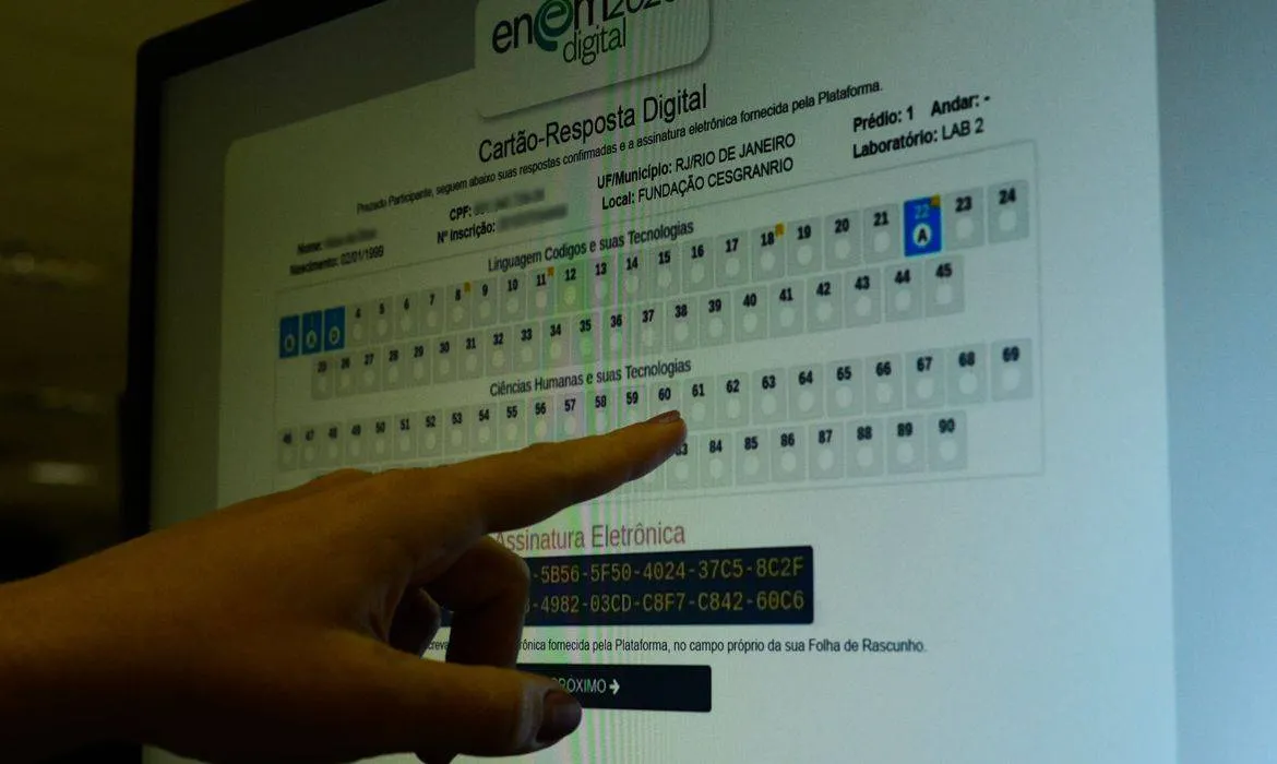Enem Digital é cancelado, afirma presidente do Inep