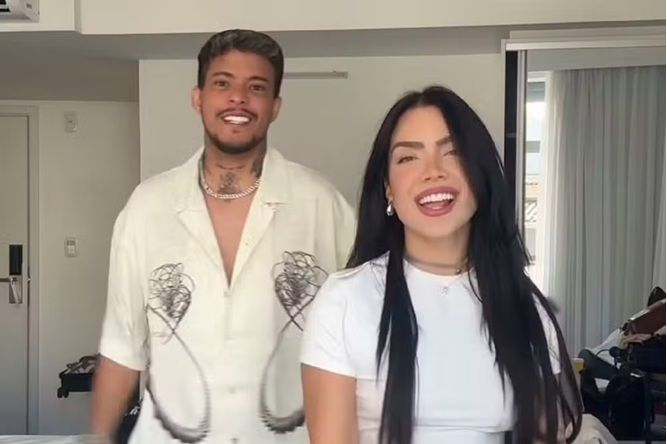 Felipe Amorim e Duda Kropf | Foto: Reprodução/Instagram