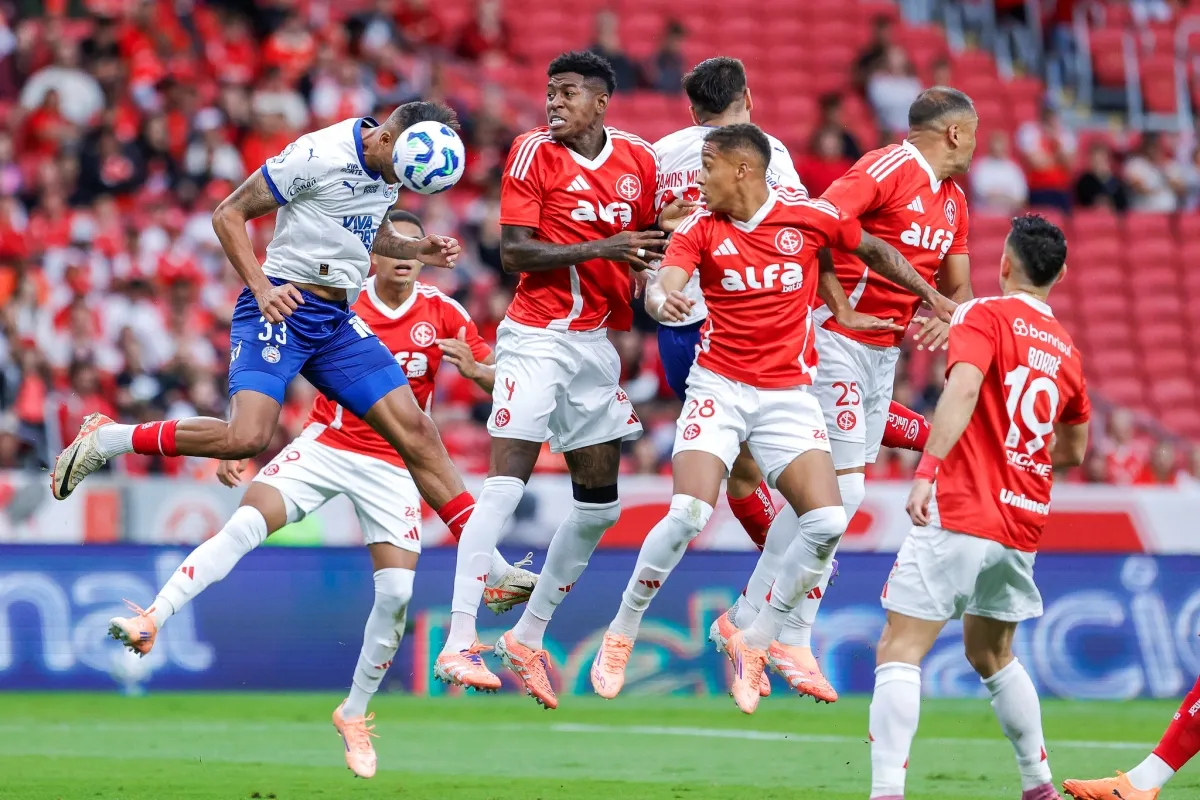 No fim do jogo, Bahia arranca empate contra o Internacional