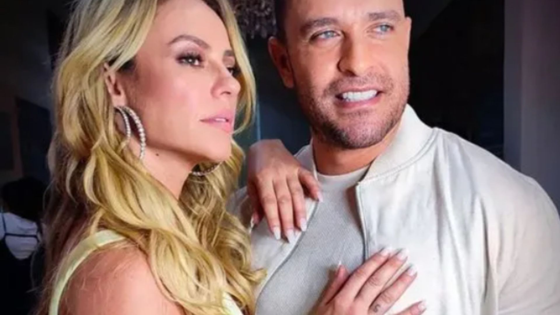 Paolla Oliveira E Diogo Nogueira. Foto: Redes sociais