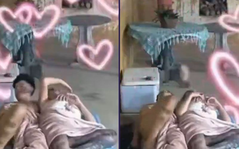 Andressa Urach voltou a chamar aten&ccedil;&atilde;o nas redes sociais ap&oacute;s protagonizar uma cena &iacute;ntima durante a primeira noite do Rancho do Maia/Foto: Redes Sociais&nbsp;