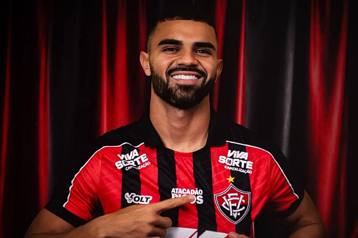 Vit&oacute;ria anuncia chegada de atacante Lucas Silva, por empr&eacute;stimo at&eacute; dezembro. Foto: Victor Ferreira/EC Vit&oacute;ria