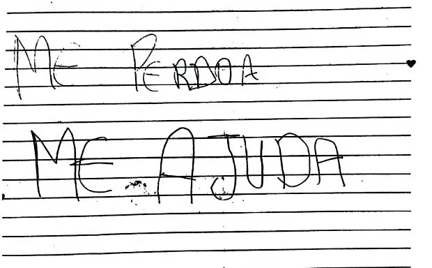 PEDIDO DE SOCORRO: Menina escreve carta desesperada para mãe relatando estupro praticado pelo pai ?me perdoa, me ajuda?