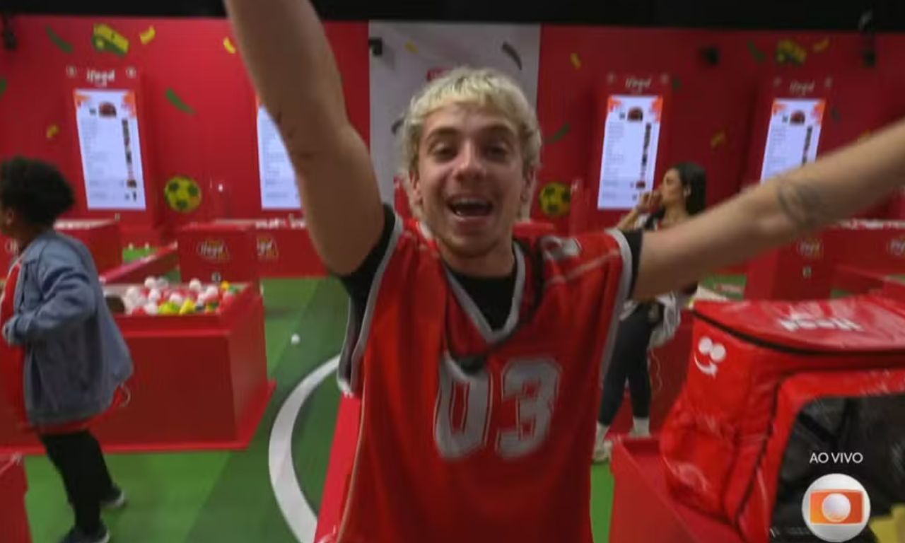 Juliano Floss vence Prova do Líder. Foto: Globo