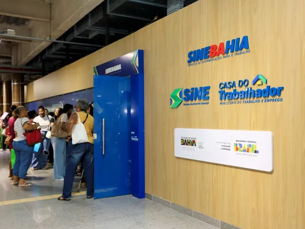 As vagas de emprego e Salvador e RMS são ofertadas pelo SIMM e pelo SineBahia. Foto: Thuane Maria/GovBA