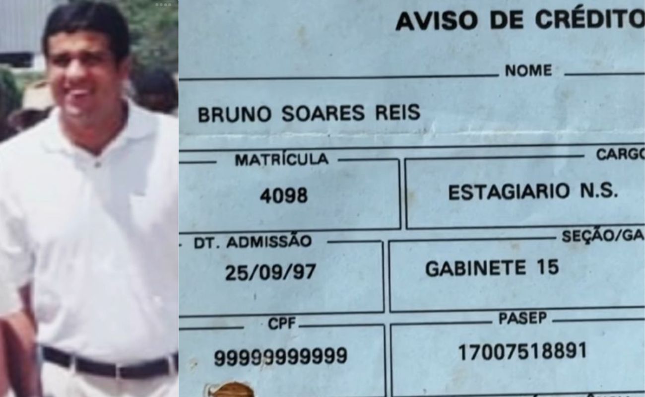 Foto compartilhada pelo prefeito em seu início na vida pública, na Câmara de Salvador; Reprodução Instagram/ @brunoreisba