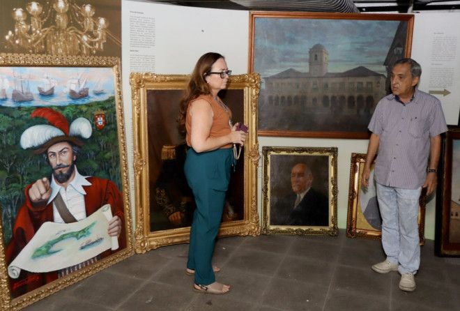 , não houve danos às obras de arte | Foto: Antonio Queiroz / CMS