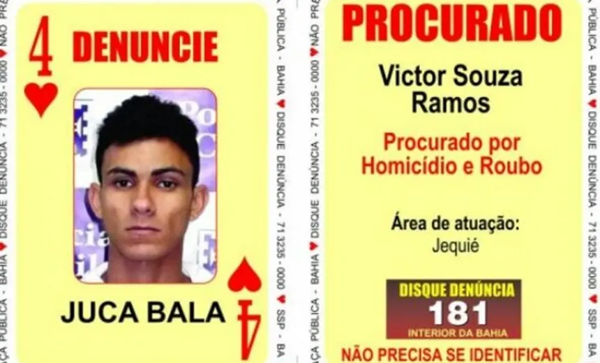 BARALHO DO CRIME: “Quatro de Copas” é localizado e morto durante confronto com polícia