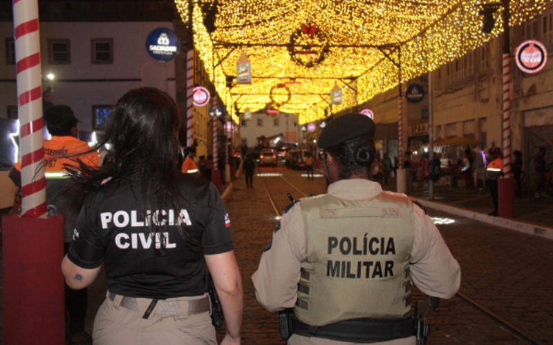 O Centro Histórico de Salvador costuma receber reforço na segurança e no ordenamento urbano durante o período de festas/Foto: Vitor Barreto