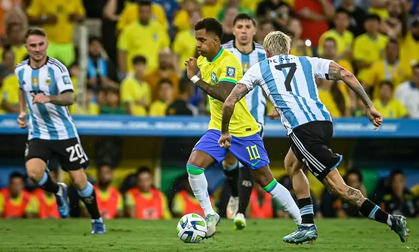 Brasil x Argentina pelas Eliminatórias da Copa do Mundo 
