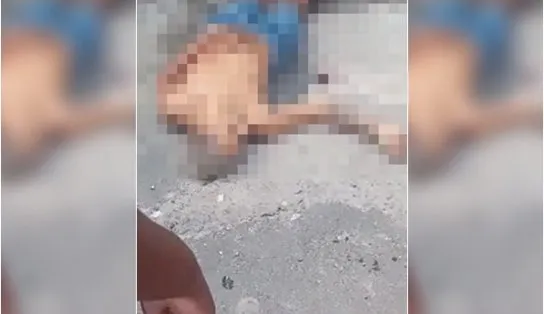 Jovem é encontrado morto com marcas de tiros no meio da rua em Fazenda Coutos