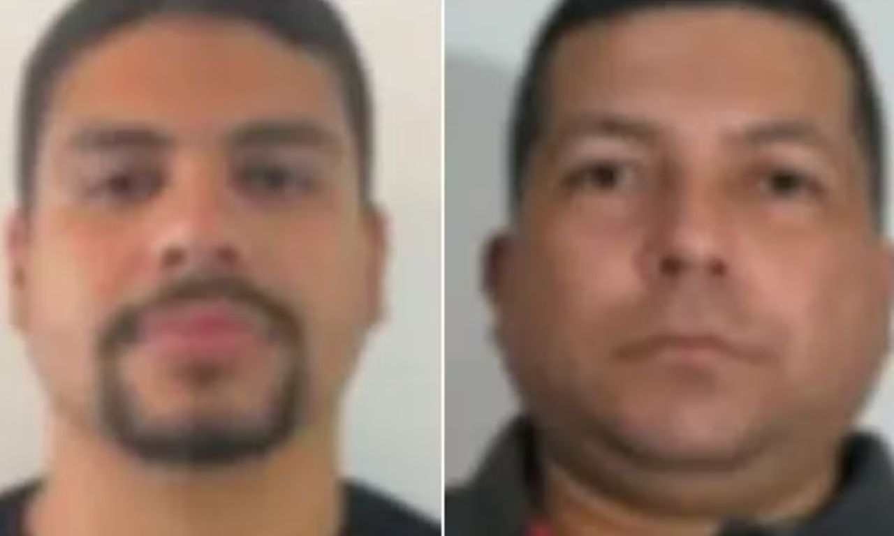 Agentes baleados. Foto: redes sociais