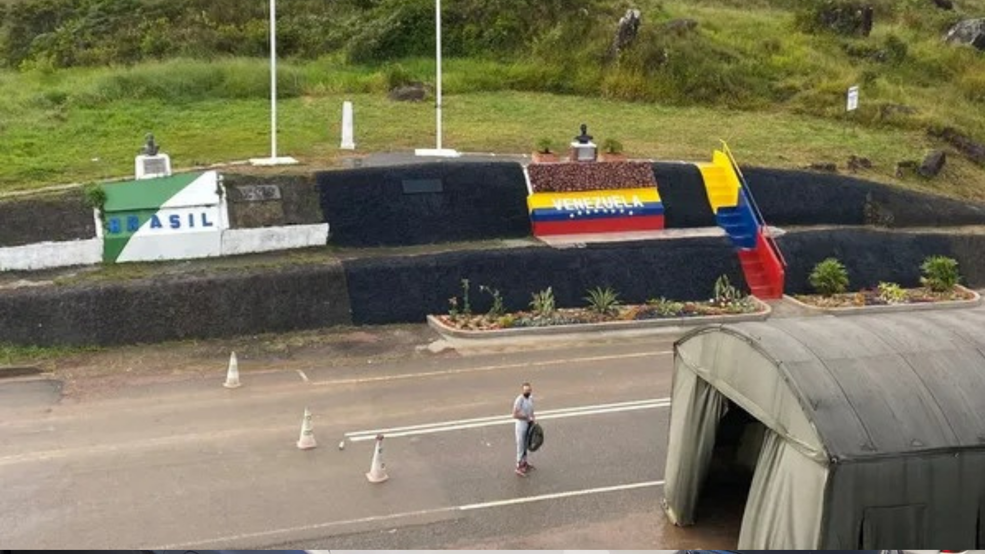 Fronteira entre Brasil e Venezuela é monitorada por conta dos refugiados