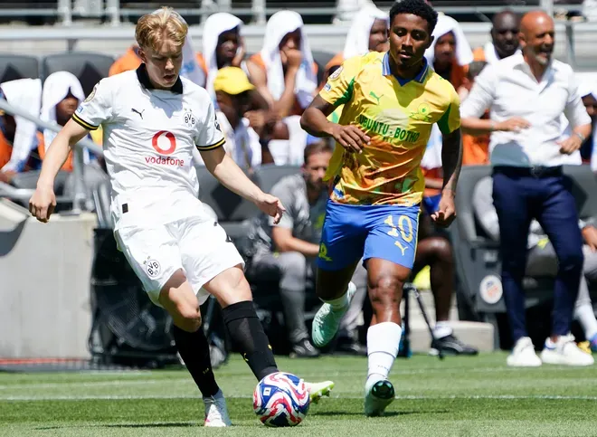 Borussia X Mamelodi. Foto: Reprodução