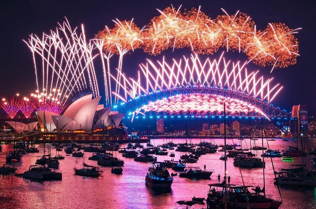 2026 já começou: Nova Zelândia e Austrália celebram Ano-Novo com queima de fogos