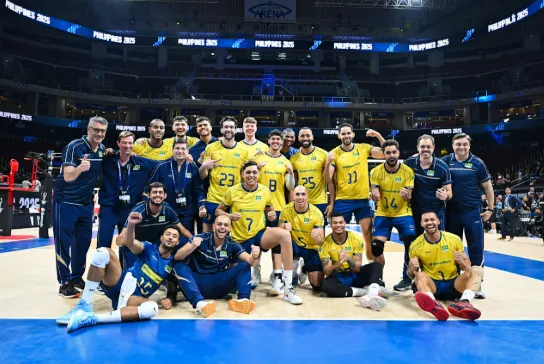 Brasil vence China na estreia no Mundial de Vôlei masculino 2025