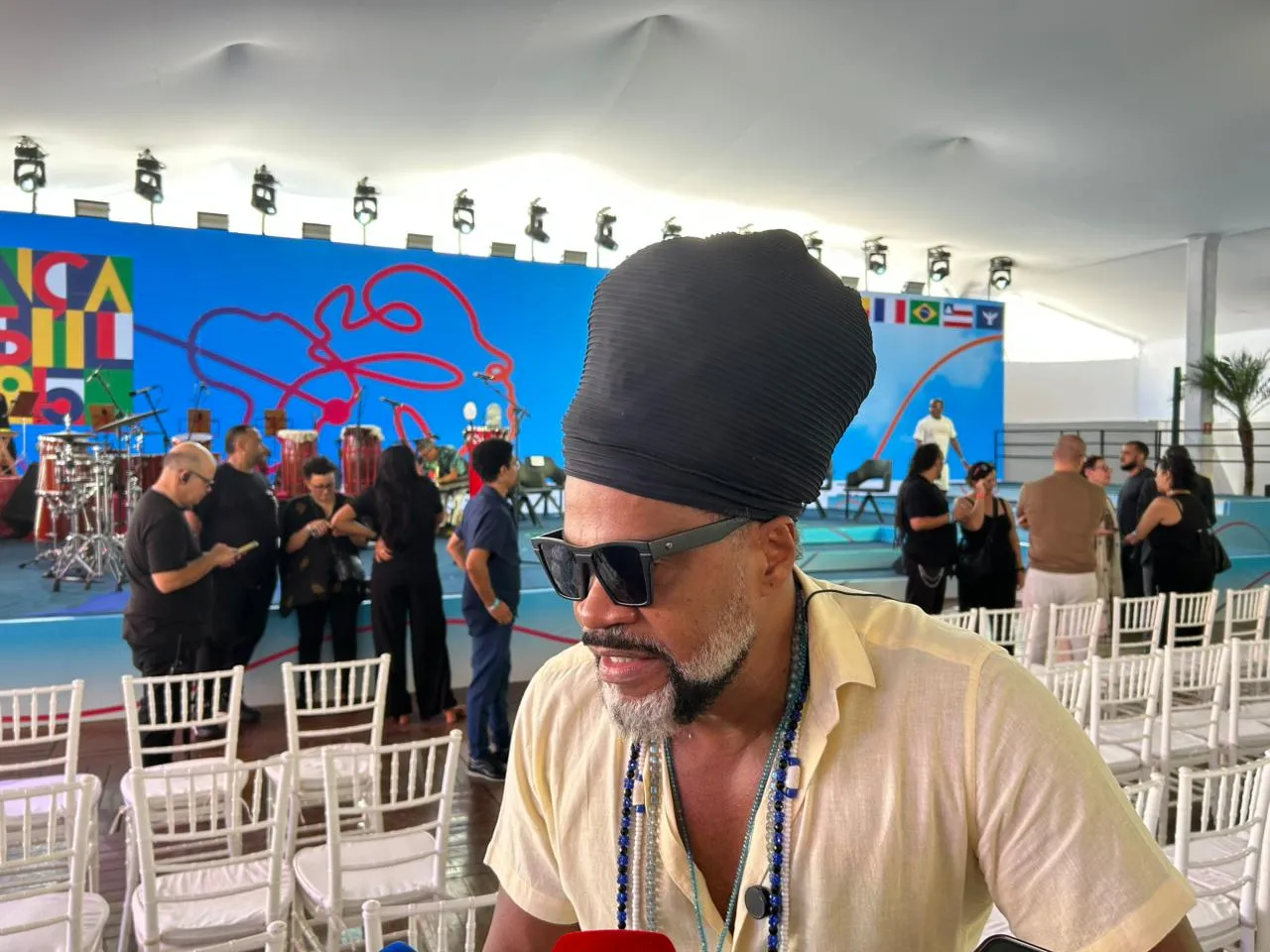 Carlinhos Brown avalia parceria com a Orquestra Rumpilezz: 'Potências'