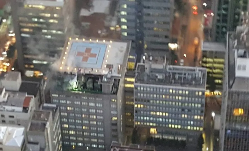 Incêndio atinge parte do Hospital do Coração em São Paulo