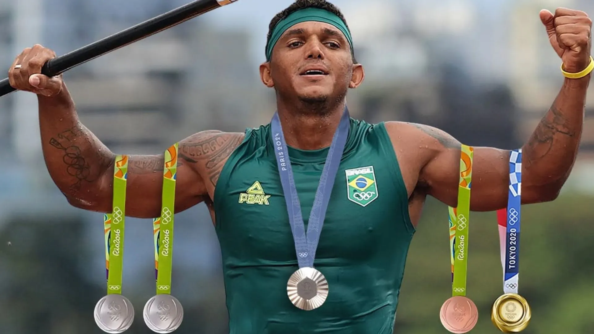 Baiano Isaquias Queiroz é um dos maiores atletas do Brasil