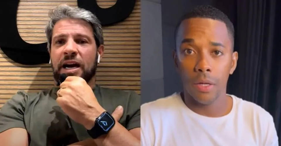 Preto Casagrande defende Robinho, condenado por estupro na Itália: 'Confio nas suas palavras'