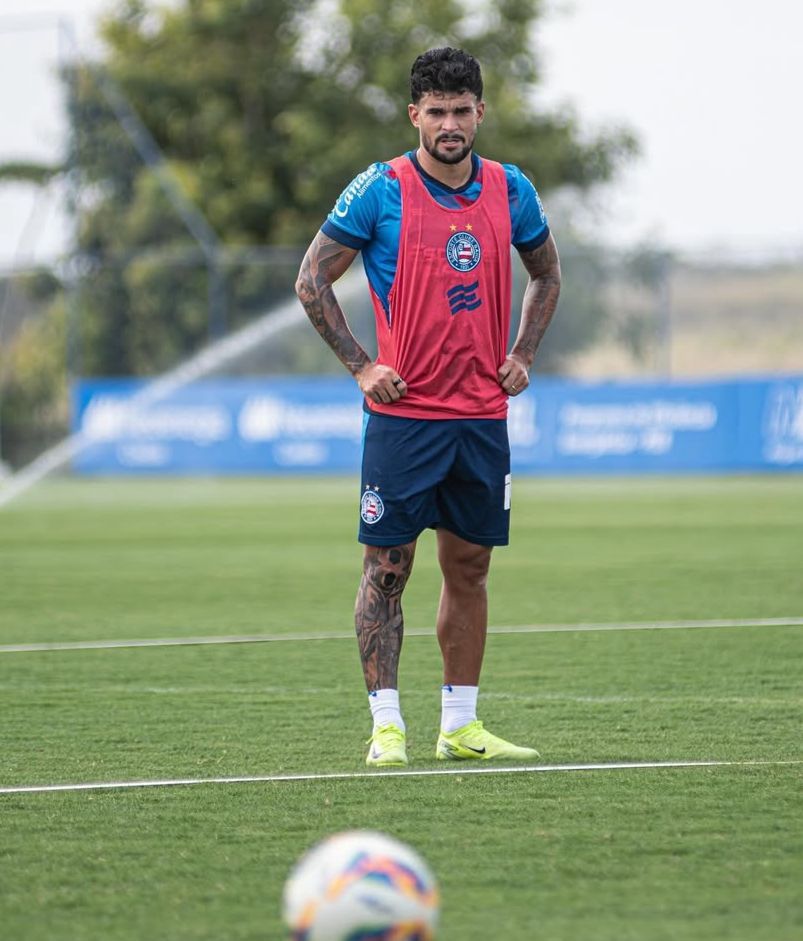 O Bahia entende Cauly como importante pro elenco. Foto: Celo Gil (@celogilfotografia)