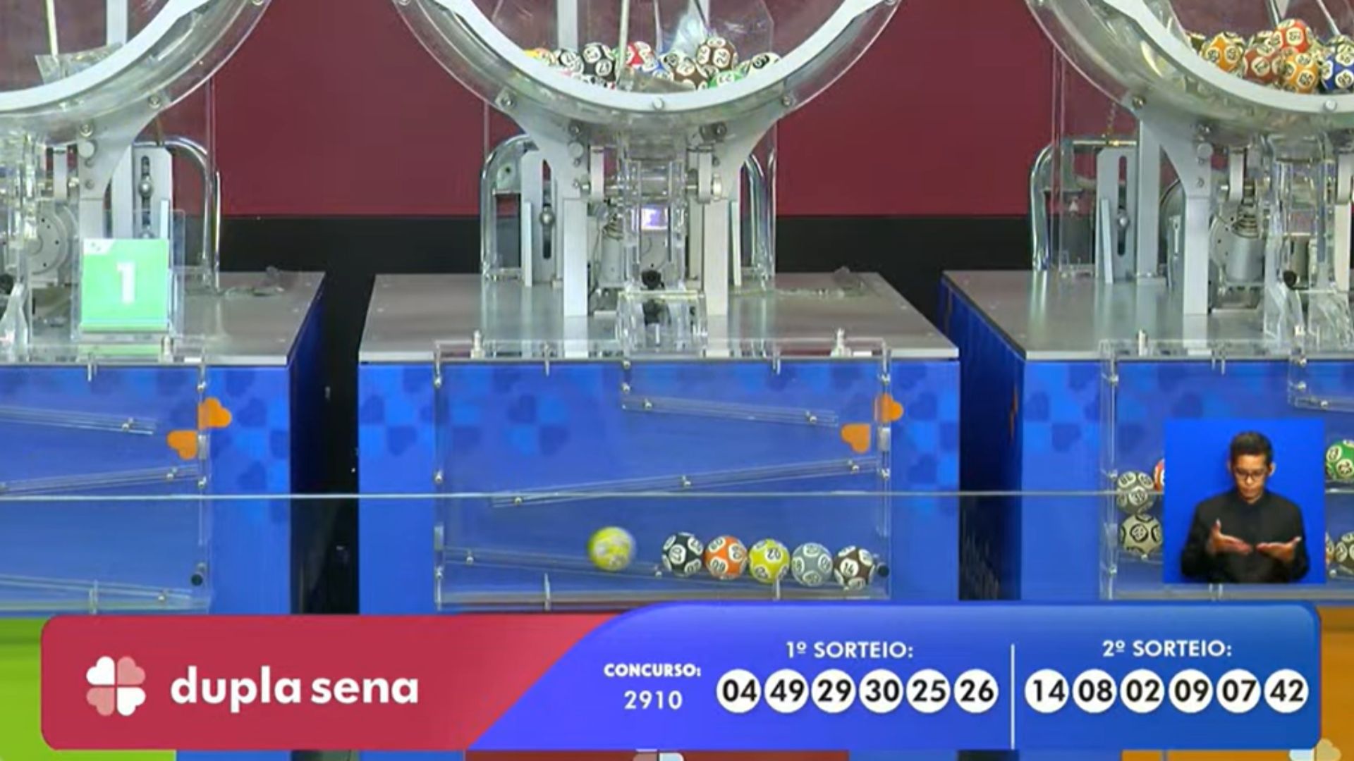 Dupla Sena 2910, 9 de janeiro | Reprodução/YouTube (@canalcaixa)