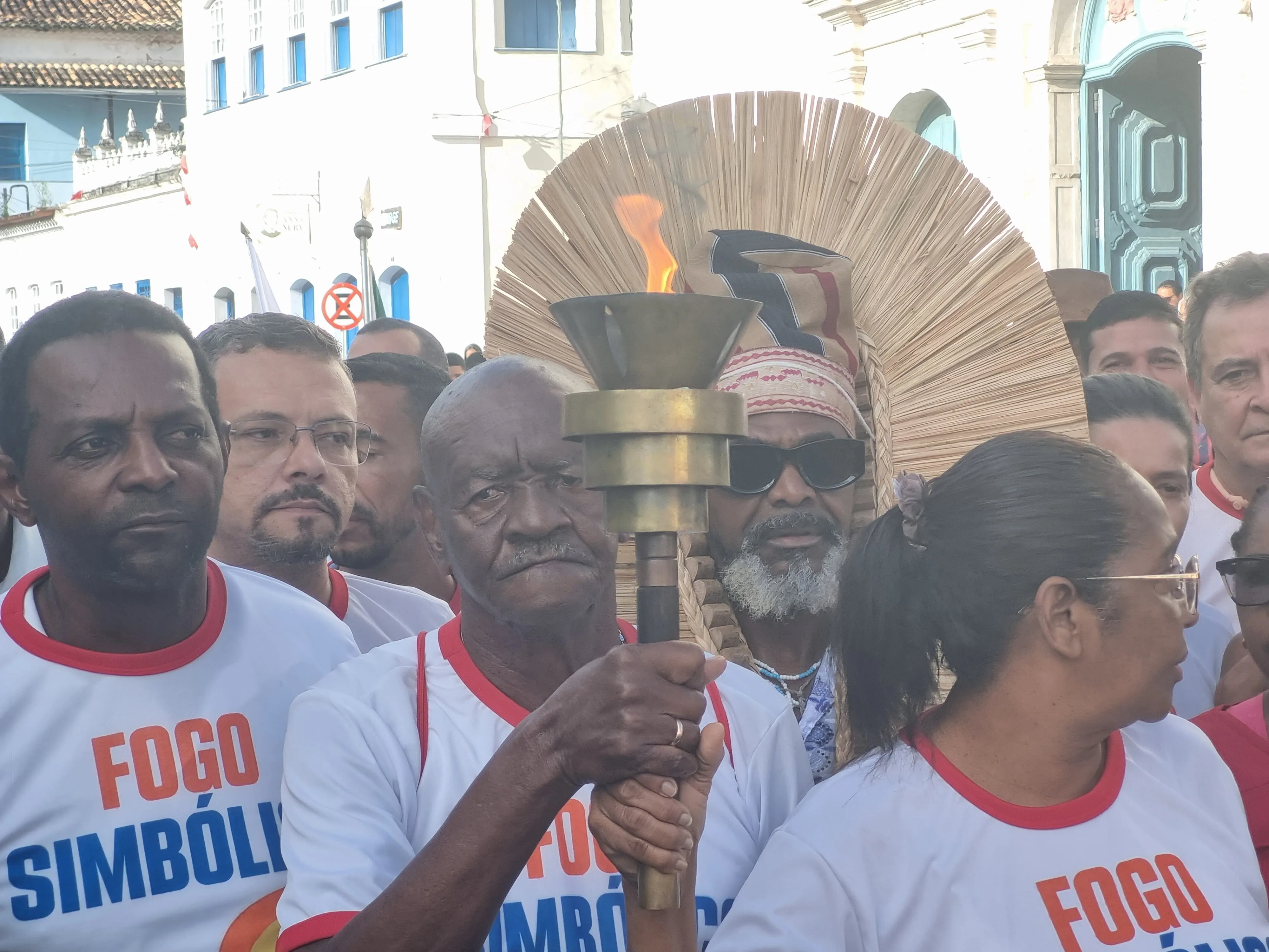 Festa da Independência: fogo simbólico deixa Cachoeira em direção a Pirajá