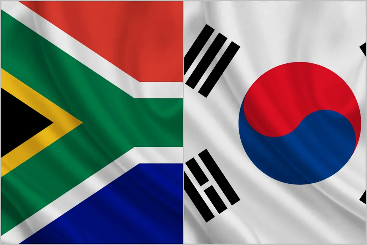 África do Sul x Coreia do Sul: onde assistir, horário e prováveis escalações