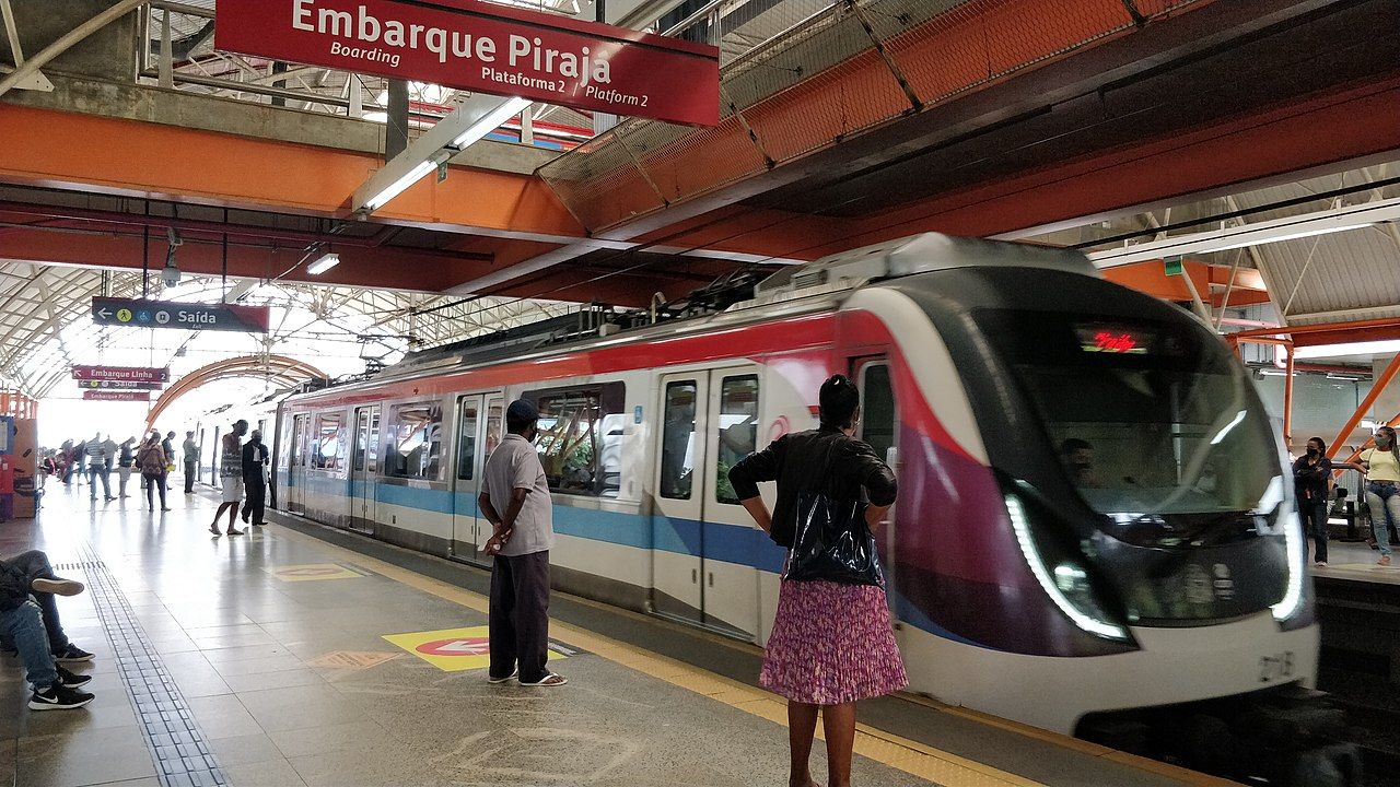Plano de Contingência é montado para amenizar problema com a linha 1 do metrô de Salvador. Foto: Ilustração | Wikipedia
