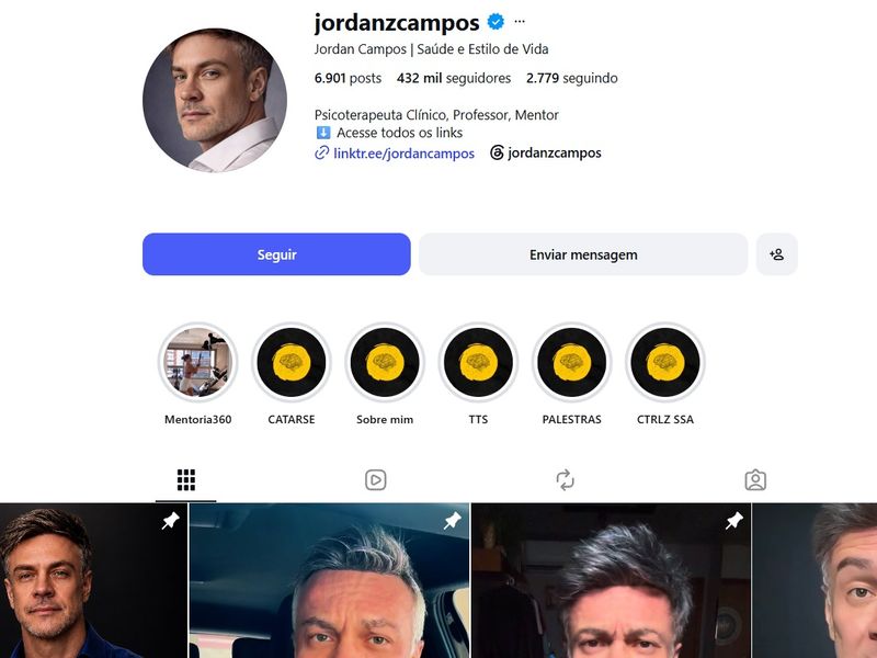 Redes Sociais Jordan