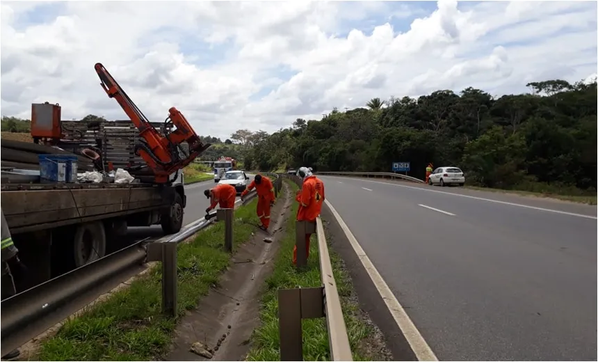 Sistema de Rodovias BA-093 recebe intervenções até o próximo domingo