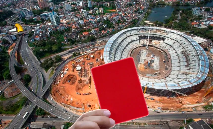 CARTÃO VERMELHO: ?Laudos comprovam fraude?, diz delegada sobre Arena Fonte Nova