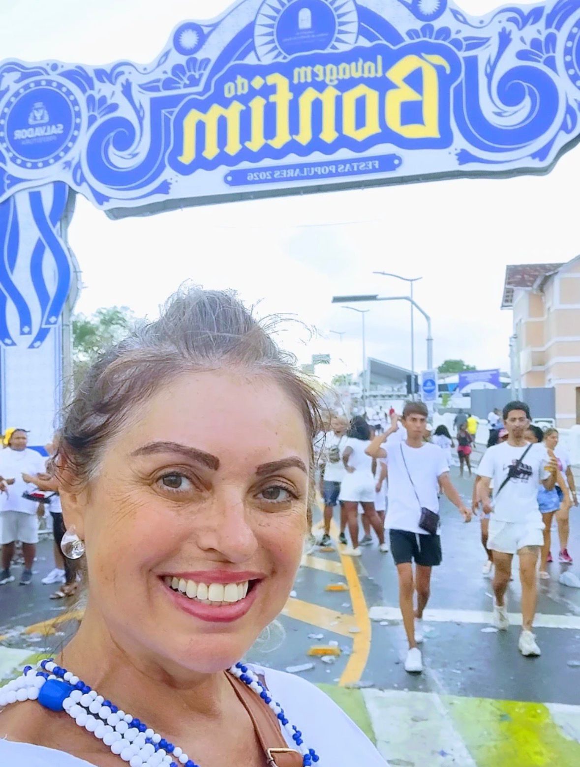 Gisele já visitou a capital baiana diversas vezes. | Foto: Redes Sociais