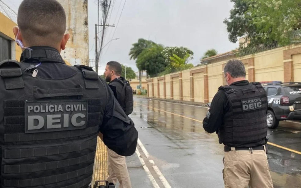 Suspeito de sequestrar delegada em Salvador é preso durante operação.Foto: PCBA