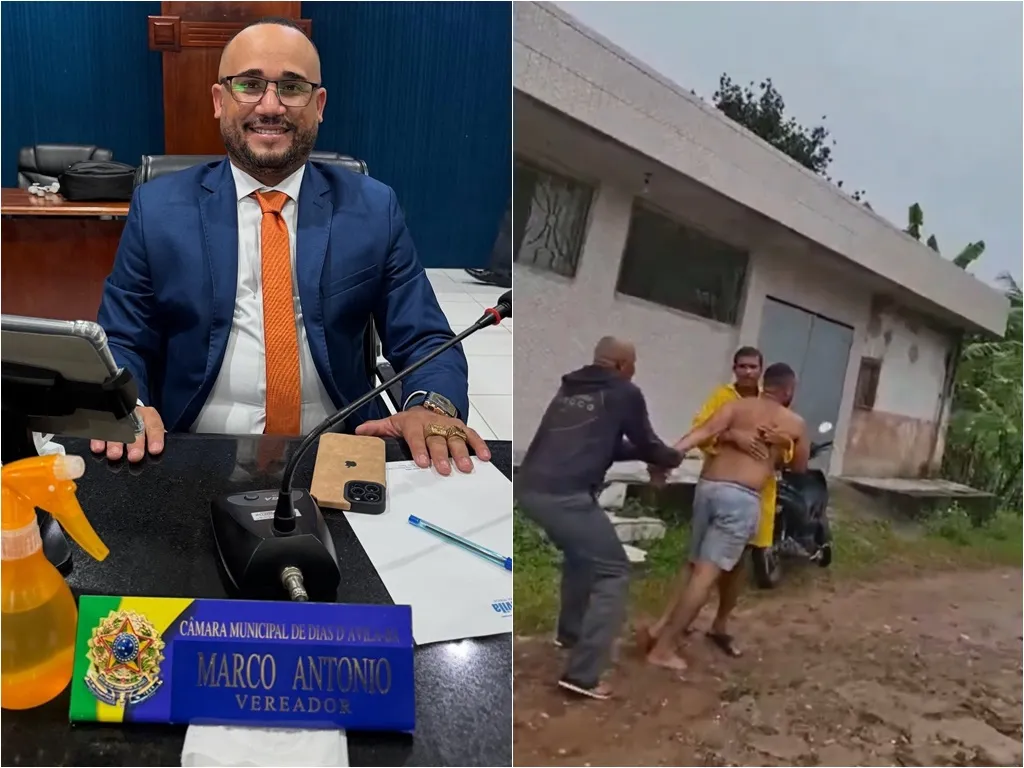 Vereador de Dias D´Ávila ameaça vizinhos com faca durante surto; vídeo