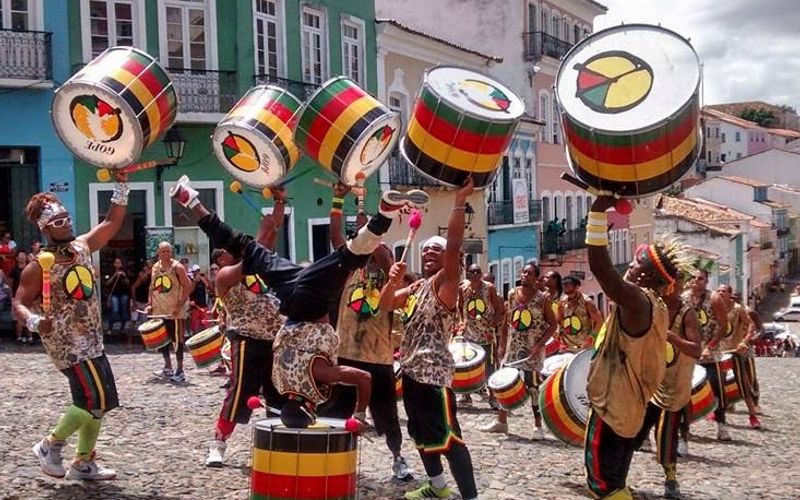 A Agenda de Salvador tamb&eacute;m re&uacute;ne programa&ccedil;&atilde;o voltada para a cultura e para a mem&oacute;ria negra. O ensaio do Olodum integra o Agosto da Igualdade e homenageia os Her&oacute;is da Revolta dos B&uacute;zios/Foto: Divulga&ccedil;&atilde;o&nbsp;