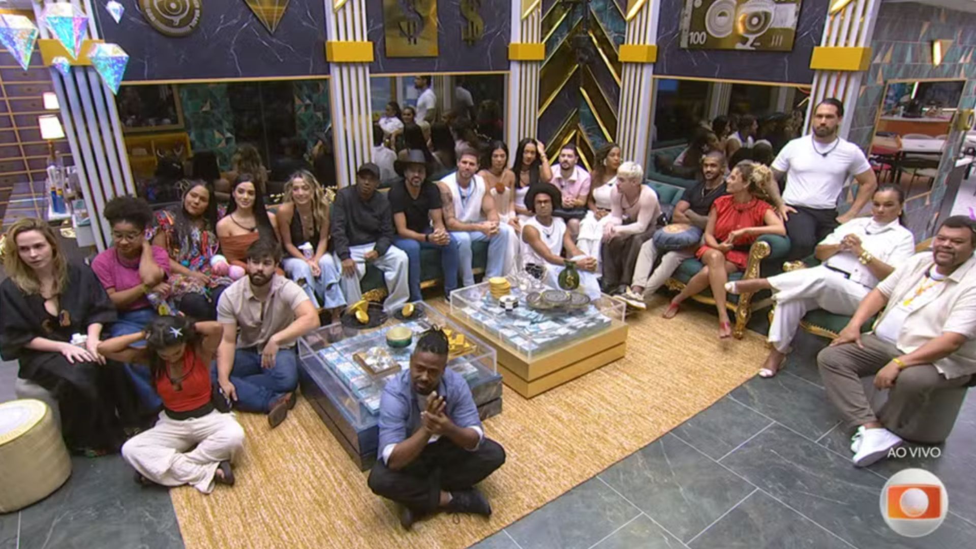 Formação de Paredão no BBB 26. Foto: Globo