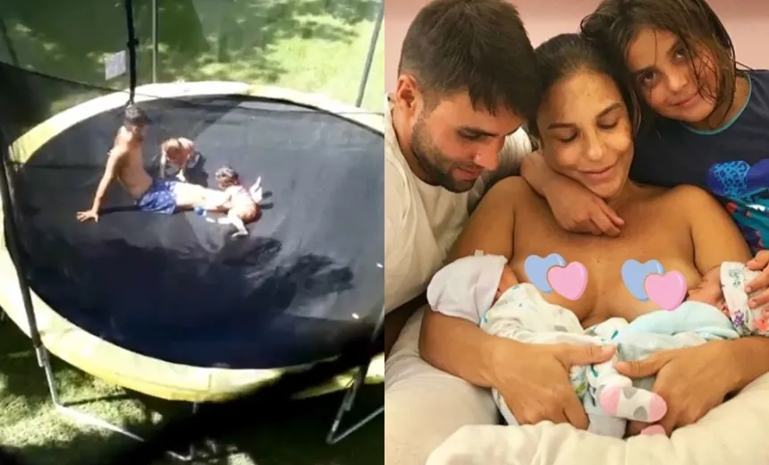 Ivete Sangalo publica vídeo do marido brincando com filhas e fãs se derretem; veja