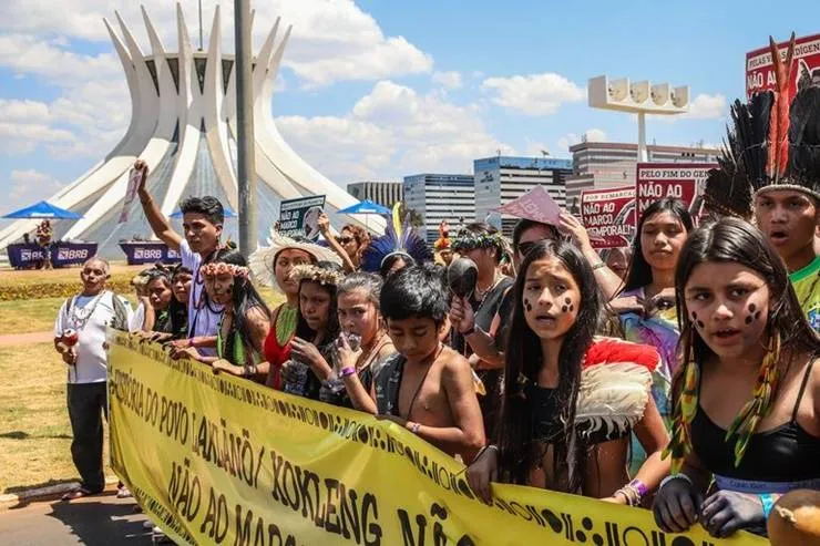 Maioria do STF vota contra tese sobre marco temporal
