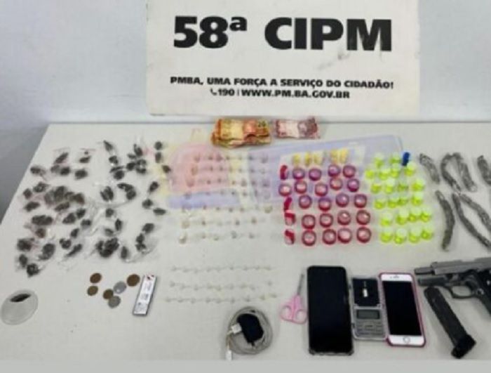Suspeito morre em confronto e drogas são apreendidas. Foto: Reprodução | Alô Juca