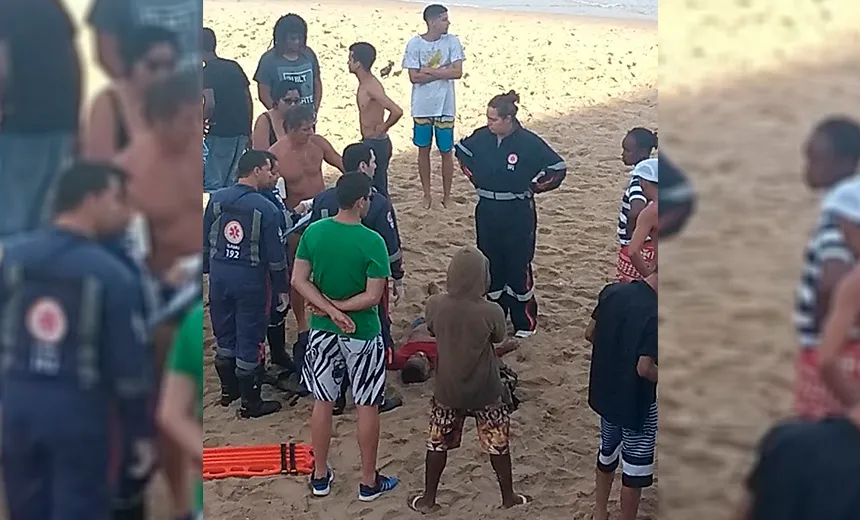 TRAGÉDIA: Homem morre afogado na praia do Porto da Barra na manhã deste domingo
