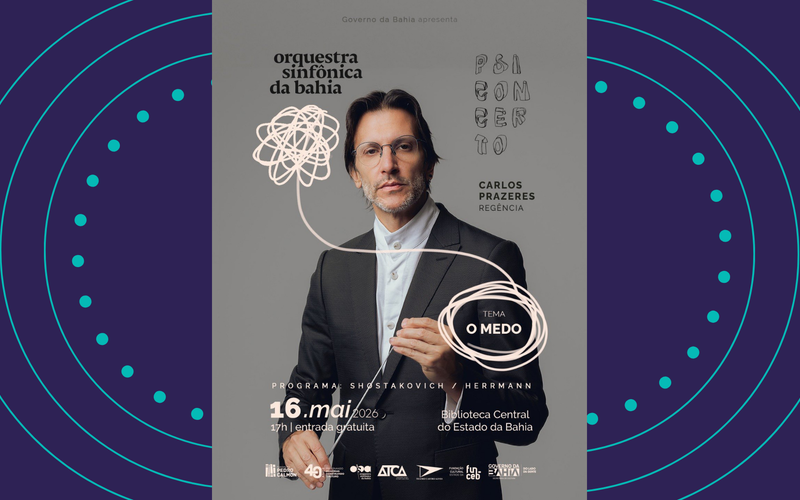A OSBA apresenta o &ldquo;Psiconcerto &ndash; O Medo&rdquo;, unindo m&uacute;sica cl&aacute;ssica e suspense psicol&oacute;gico em uma experi&ecirc;ncia sonora intensa e gratuita na Biblioteca Central dos Barris/Foto: Divulga&ccedil;&atilde;o&nbsp;